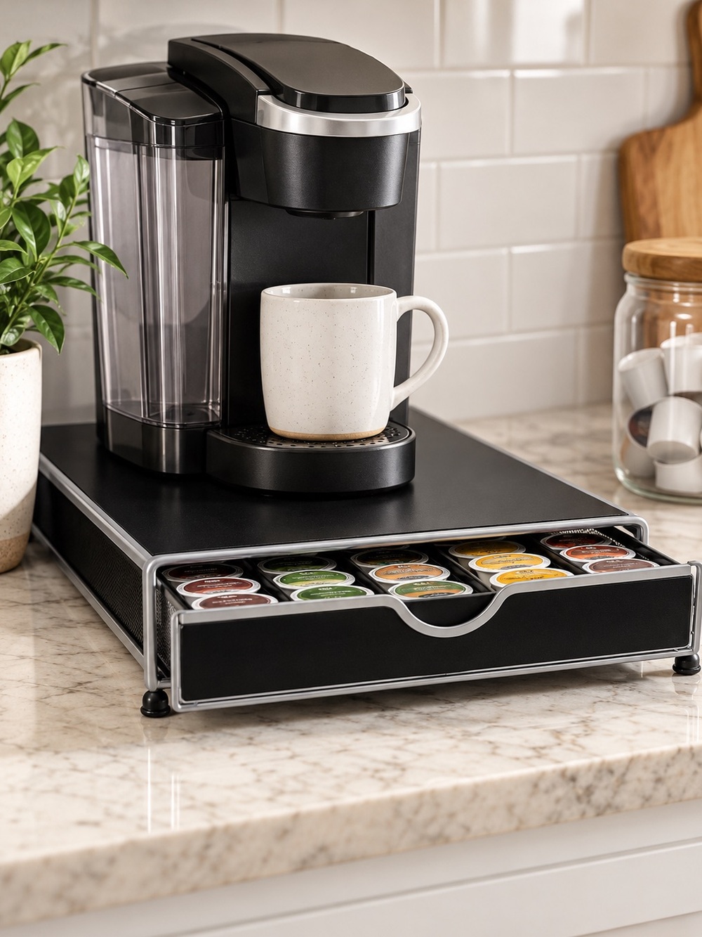 K-Cup Coffee Pod Holder Storage Drawer